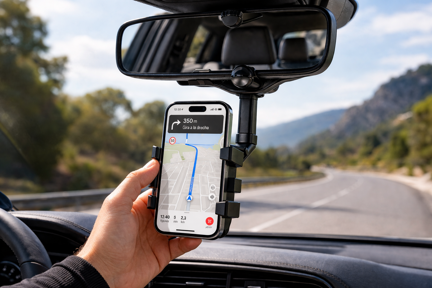 Soporte Retrovisor 360º