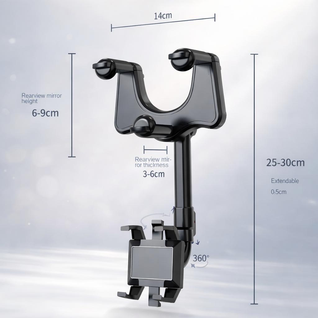 Soporte Retrovisor 360º